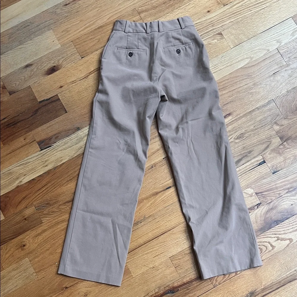 Babaton Cream and Tan Trousers - Picture 3 of 3
